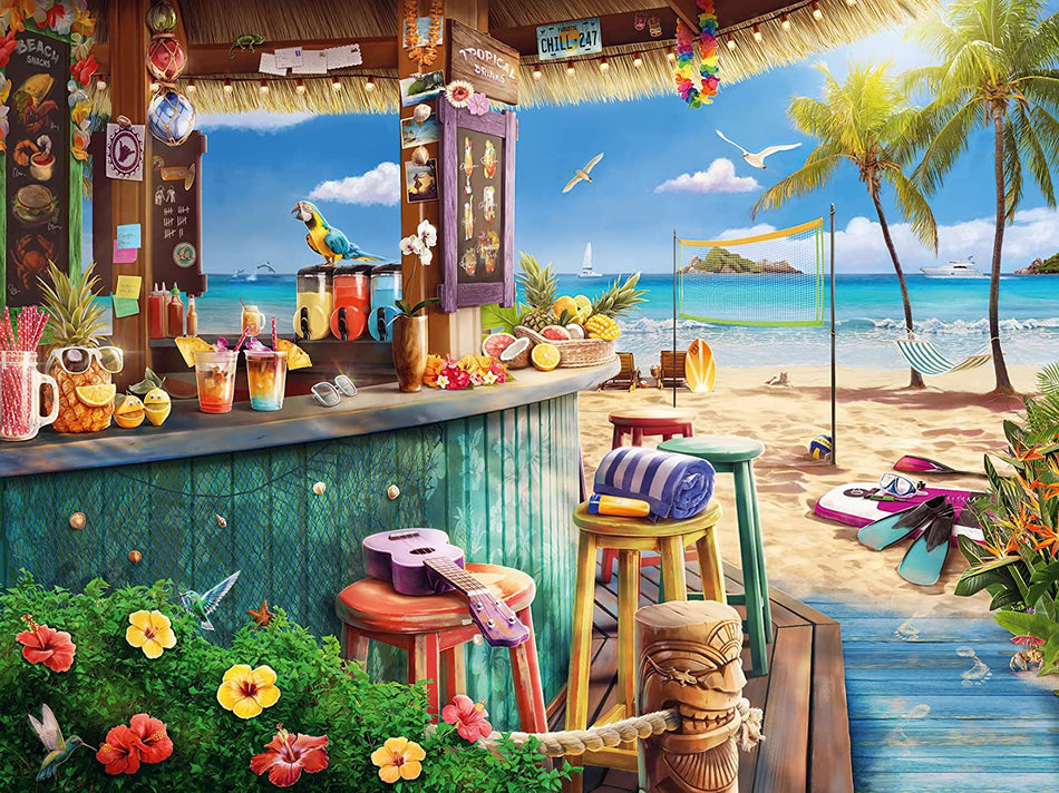 Ravensburger: Beach Bar Breezes: 1500 Piece Puzzle