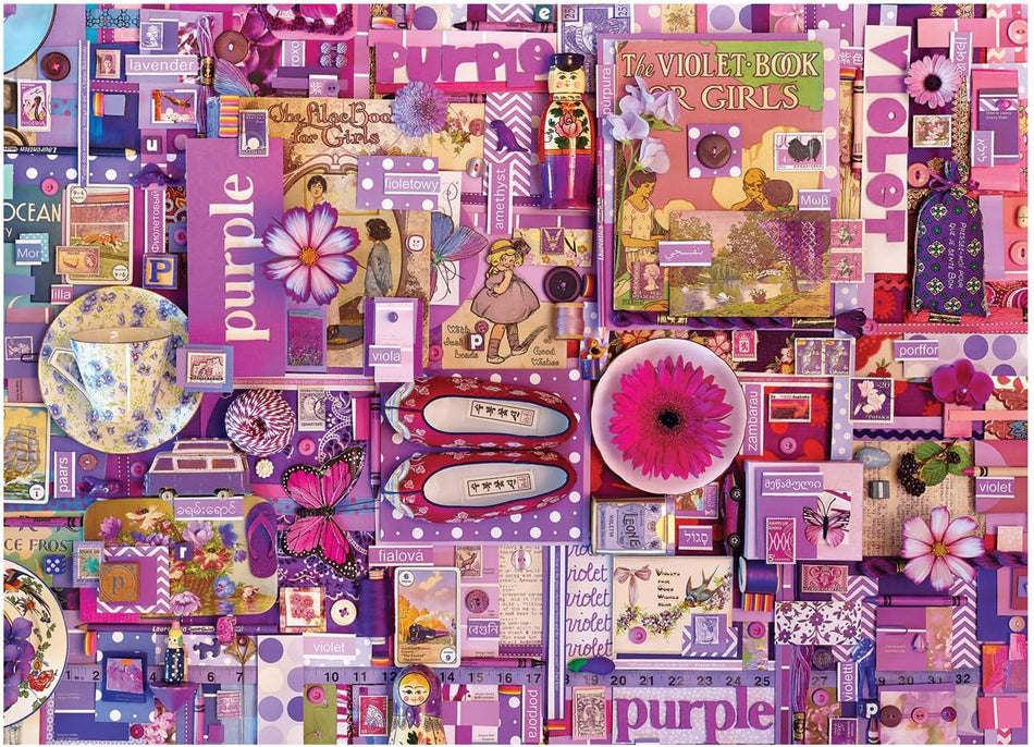 Cobble Hill: Purple: 1000 Piece Puzzle