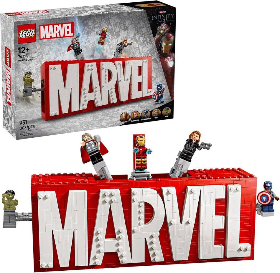 LEGO: Marvel: Marvel Logo & Minifigures: 76313