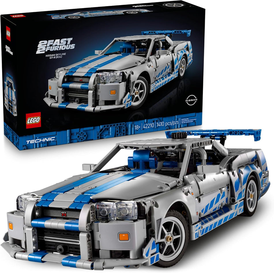 LEGO: Technic: 2 Fast 2 Furious Nissan Skyline GT-R (R34): 42210
