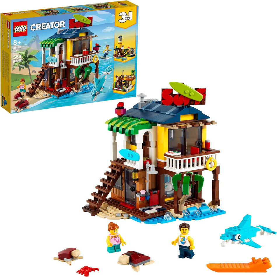 LEGO: Creator: 3in1 Surfer Beach House: 31118