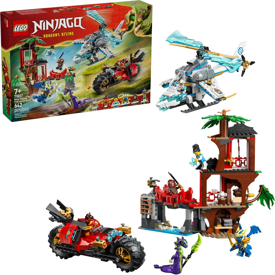 LEGO: NINJAGO: Ninja Vehicle Tree House Battle: 71857
