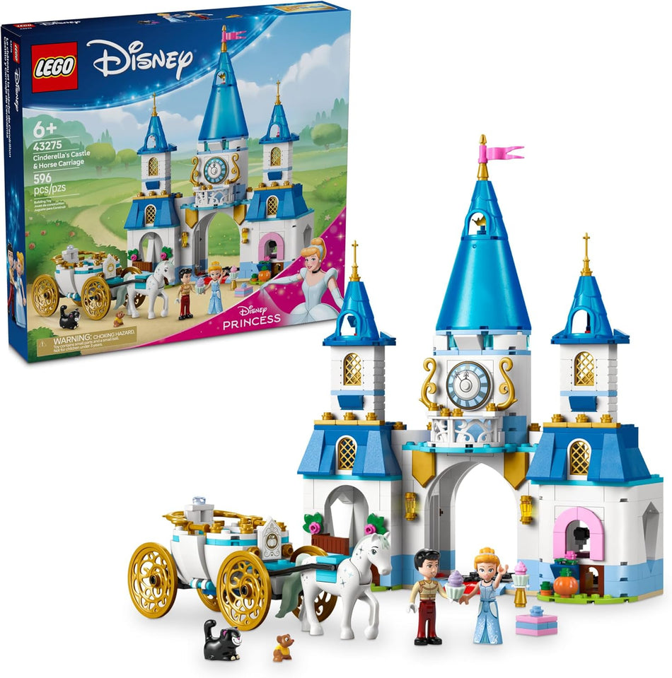 LEGO: Disney Princess: Cinderella's Castle & Horse Carriage: 43275