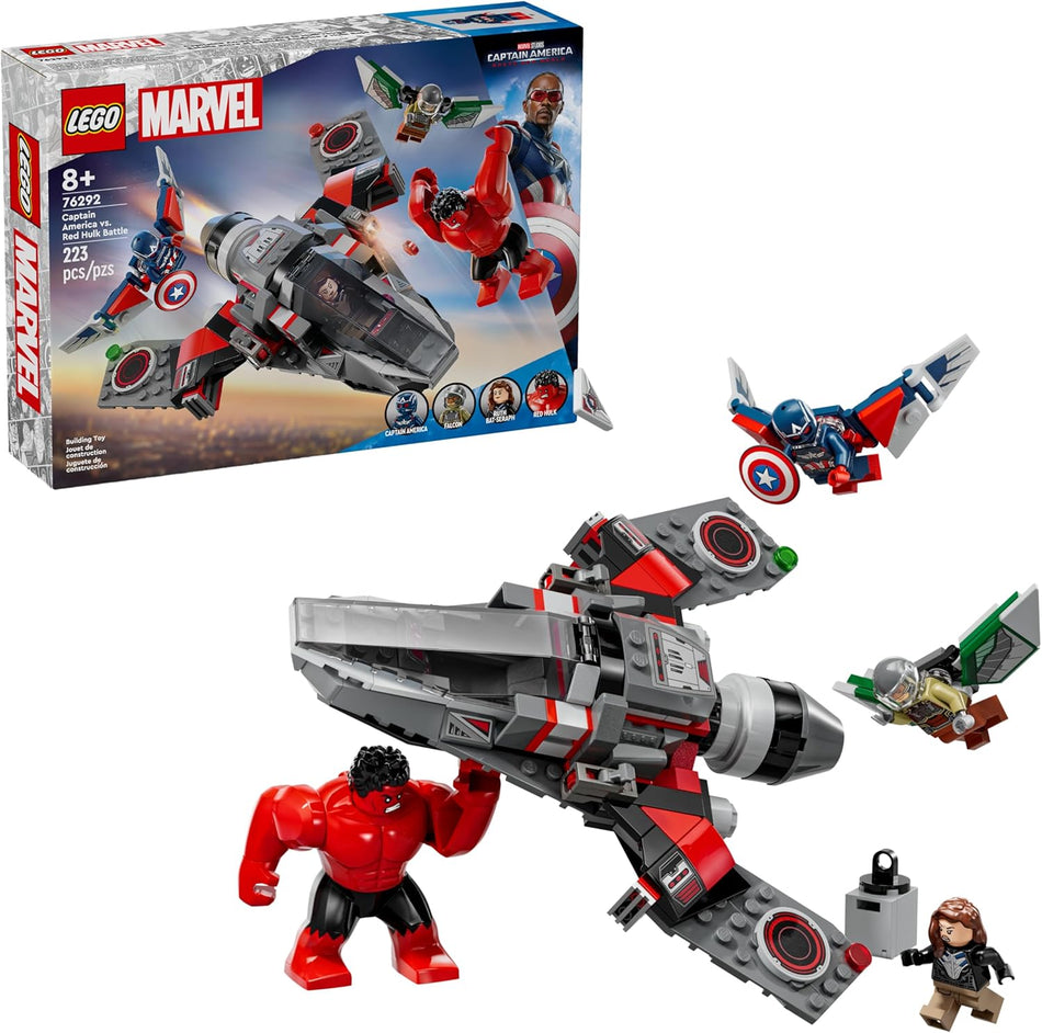 LEGO: Marvel: Captain America vs. Red Hulk Battle: 76292