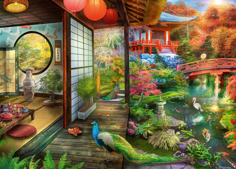 Ravensburger: Japanese Garden House: 1000 Piece Puzzle