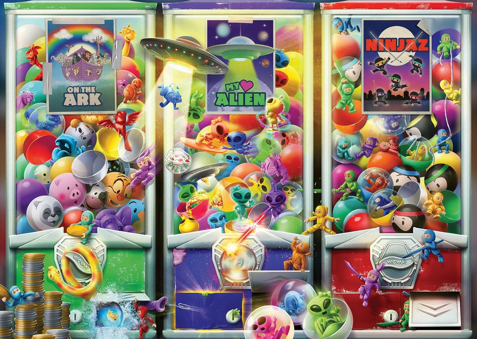 Ravensburger: Animals, Aliens and Ninjas: 1000 Piece Puzzle