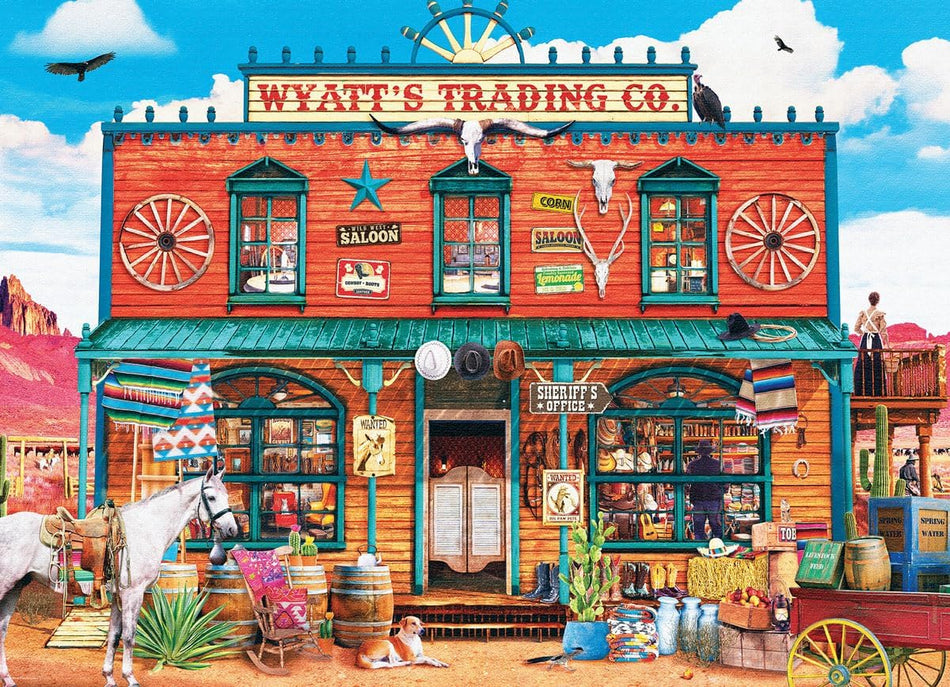 EUROGRAPHICS: Wyatts Trading CO: 1000 Piece Puzzle