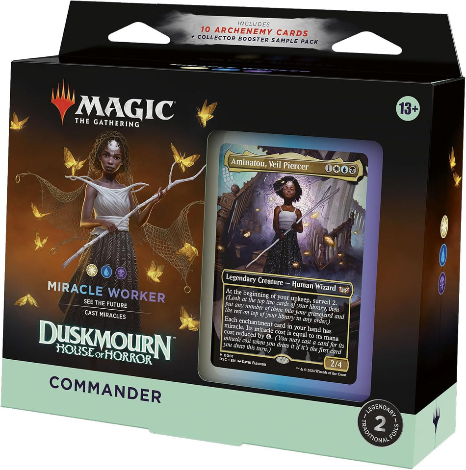 Magic the Gathering: Duskmourn: House of Horror Commander Deck - Miracle Worker