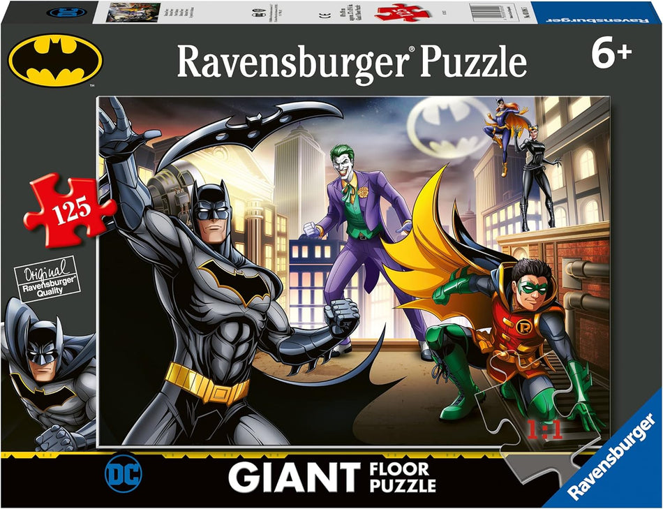 Ravensburger: Batman: One Night in Gotham: 125 Piece Giant Floor Puzzle