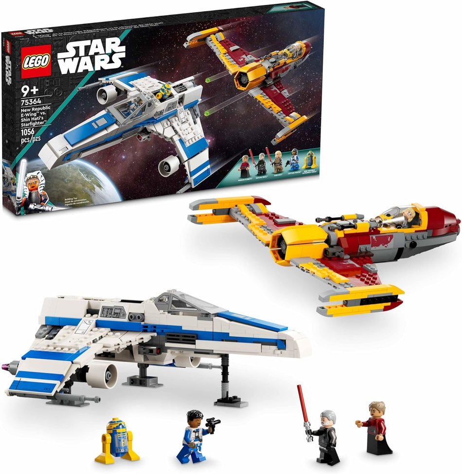 LEGO: Star Wars: New Republic E-Wing vs. Shin Hati’s Starfighter: 75364