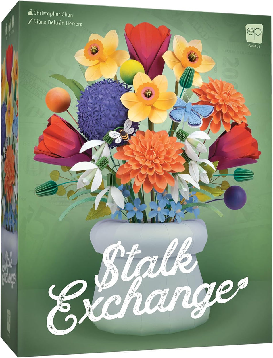 Stalk Exchange Board Game: Beautiful Flower and Gardening Themed Strategy Game