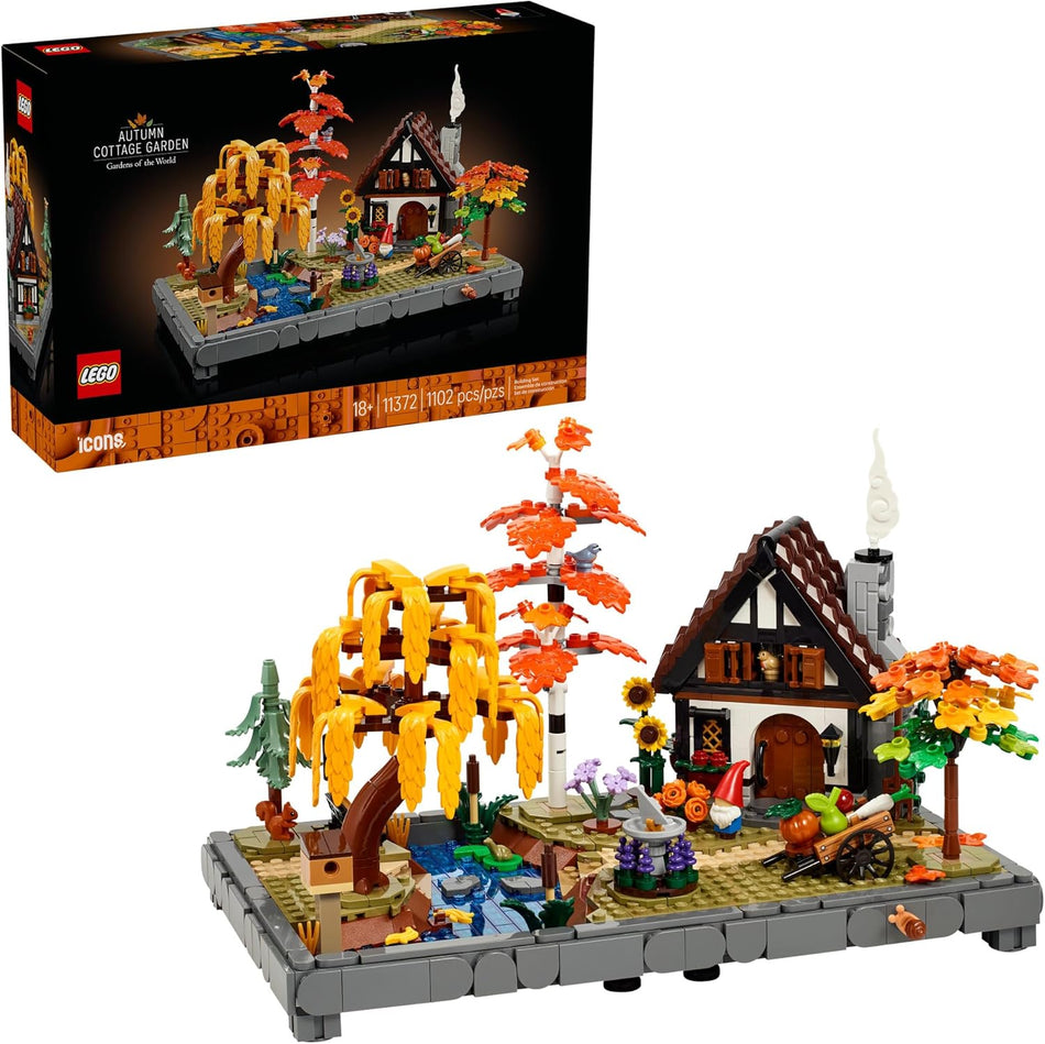 LEGO: Icons: Autumn Cottage Garden: 11372