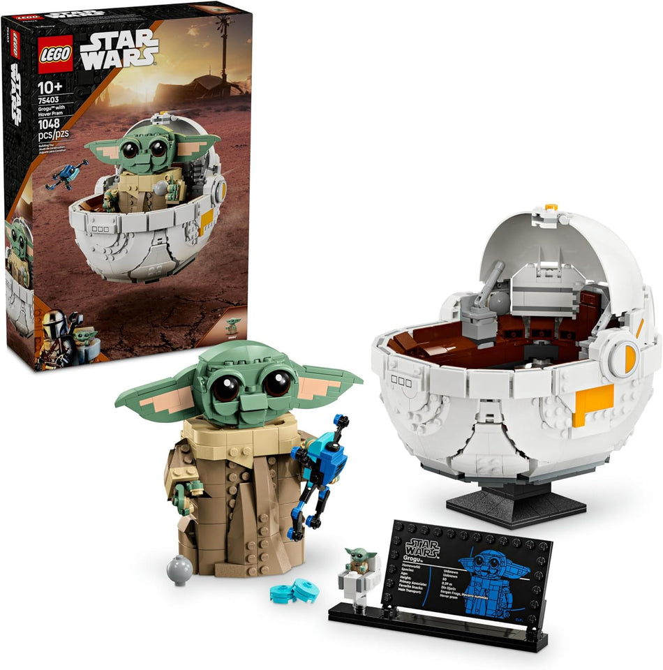 LEGO: Star Wars: The Mandalorian: Grogu with Hover Pram: 75403