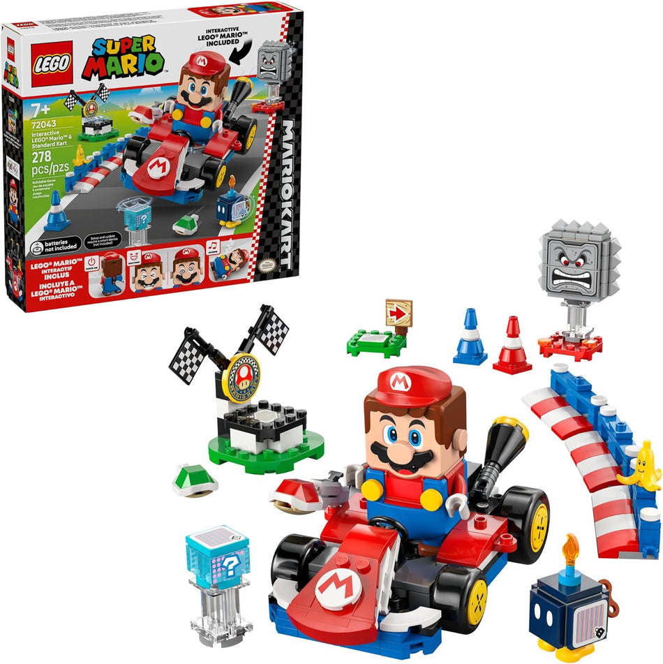 LEGO: Super Mario: Interactive LEGO Mario & Standard Kart: 72043