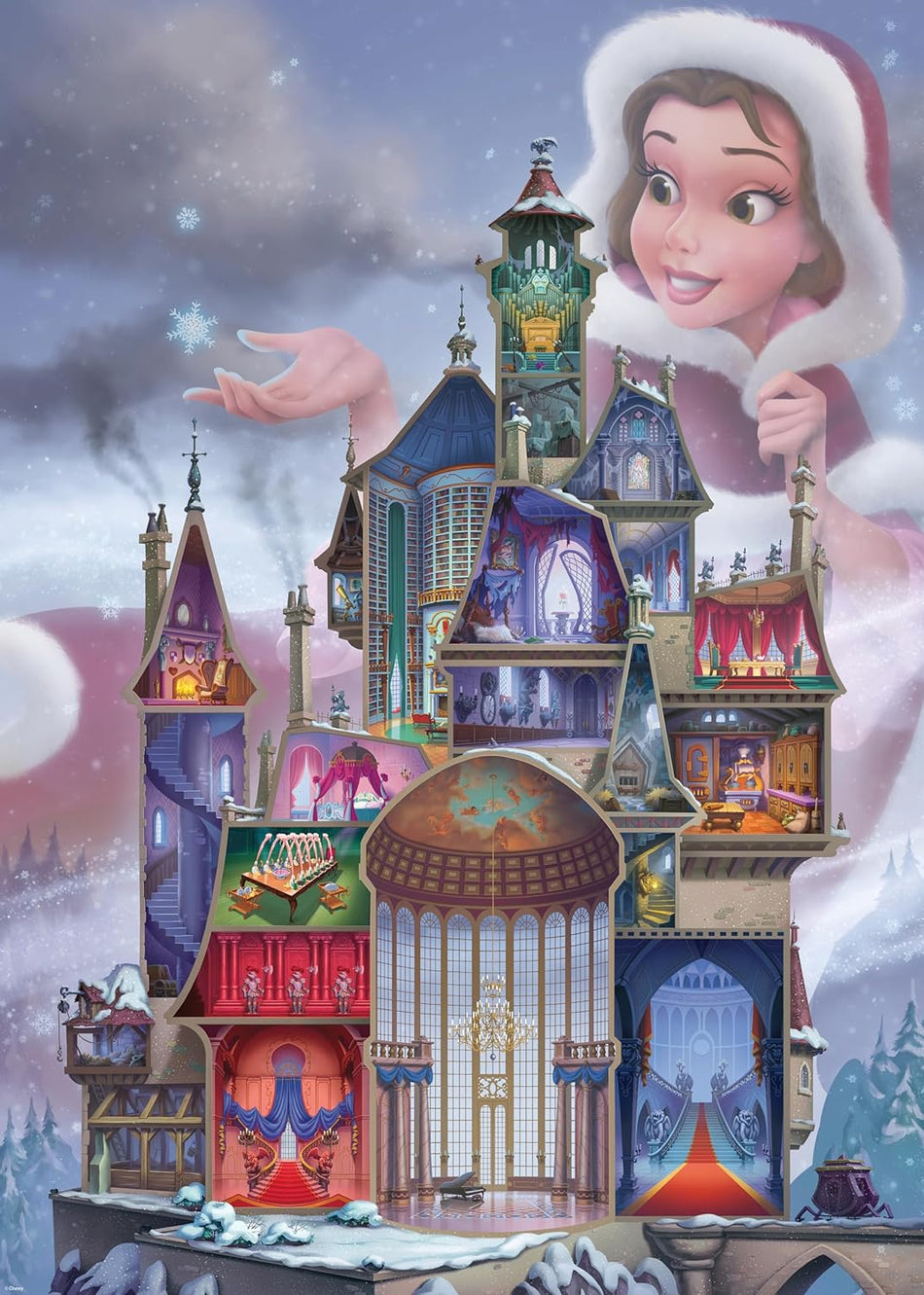 Ravensburger: Disney Castle Collection: Belle: 1000 Piece Puzzle