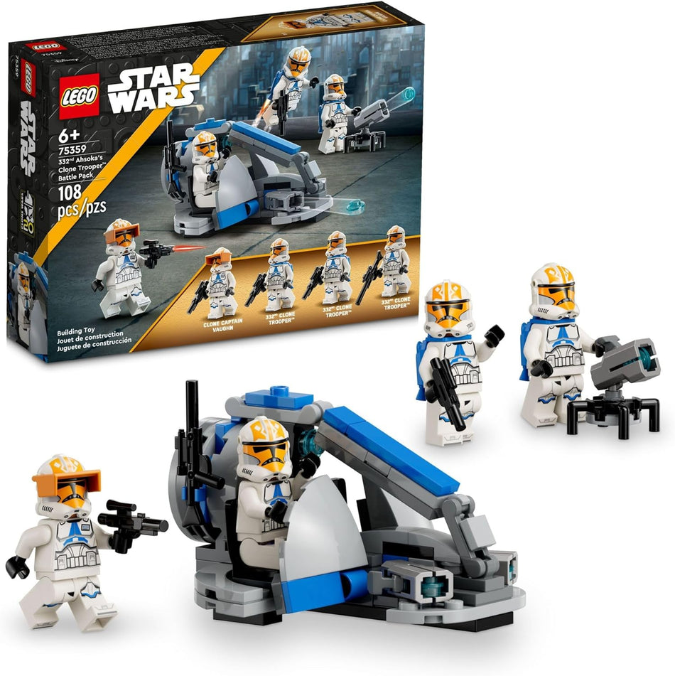 Lego: Star Wars: 332nd Ahsoka’s Clone Trooper Battle Pack: 75359