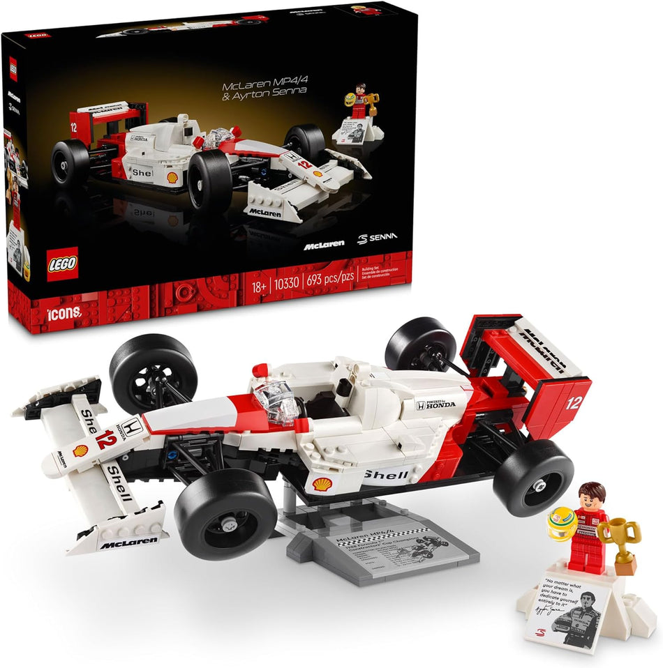 LEGO: Icons: McLaren MP4/4 & Ayrton Senna: 10330