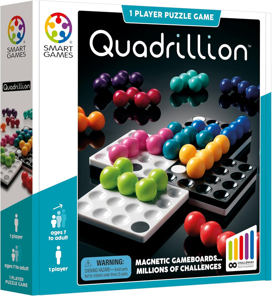 SmartGames: Quadrillon: 1 Player Puzzle Game
