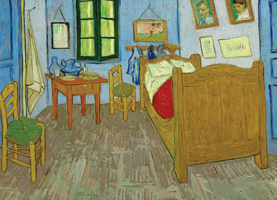 Eurographics: Bedroom in Arles by Vincent Van Gogh: 1000 Piece Puzzle