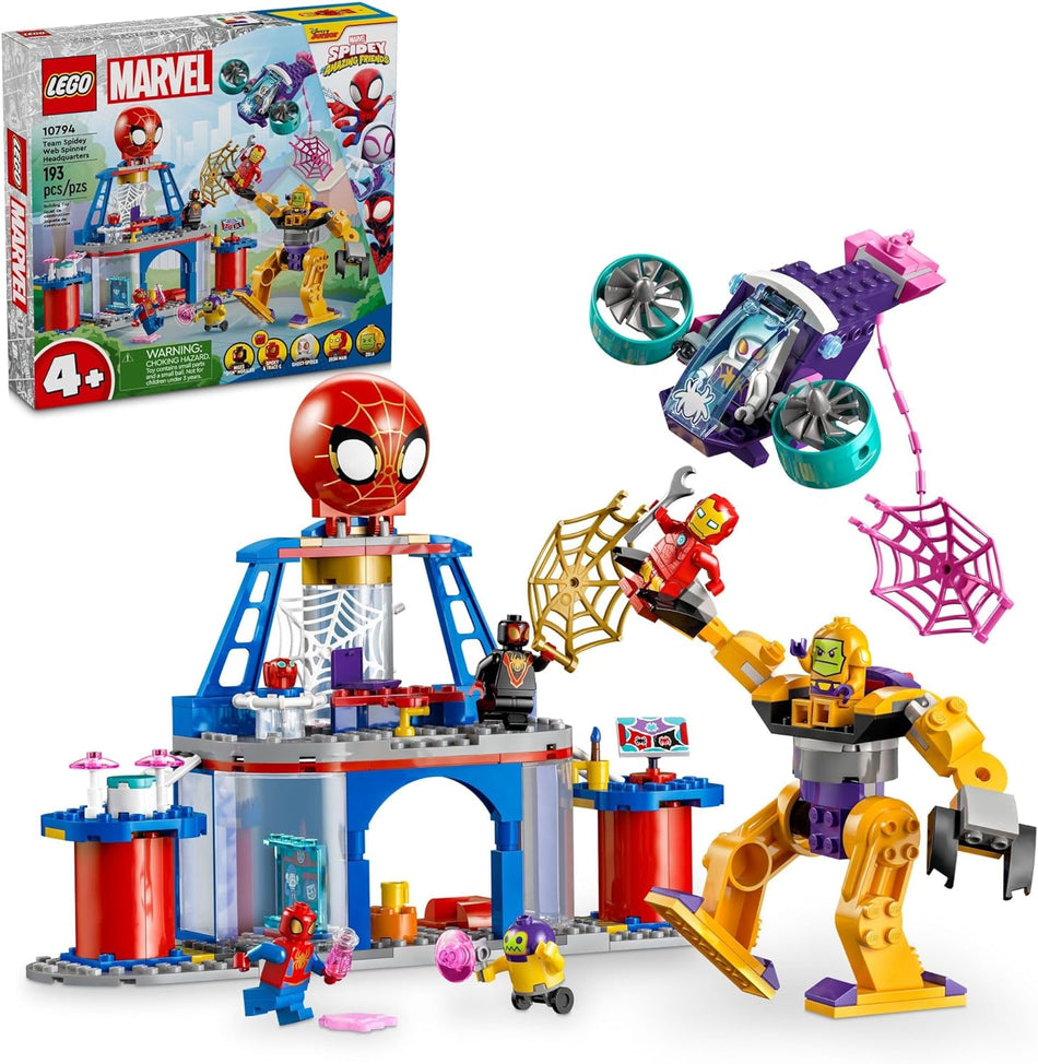 LEGO: Marvel: Team Spidey Web Spinner Headquarters: 10794
