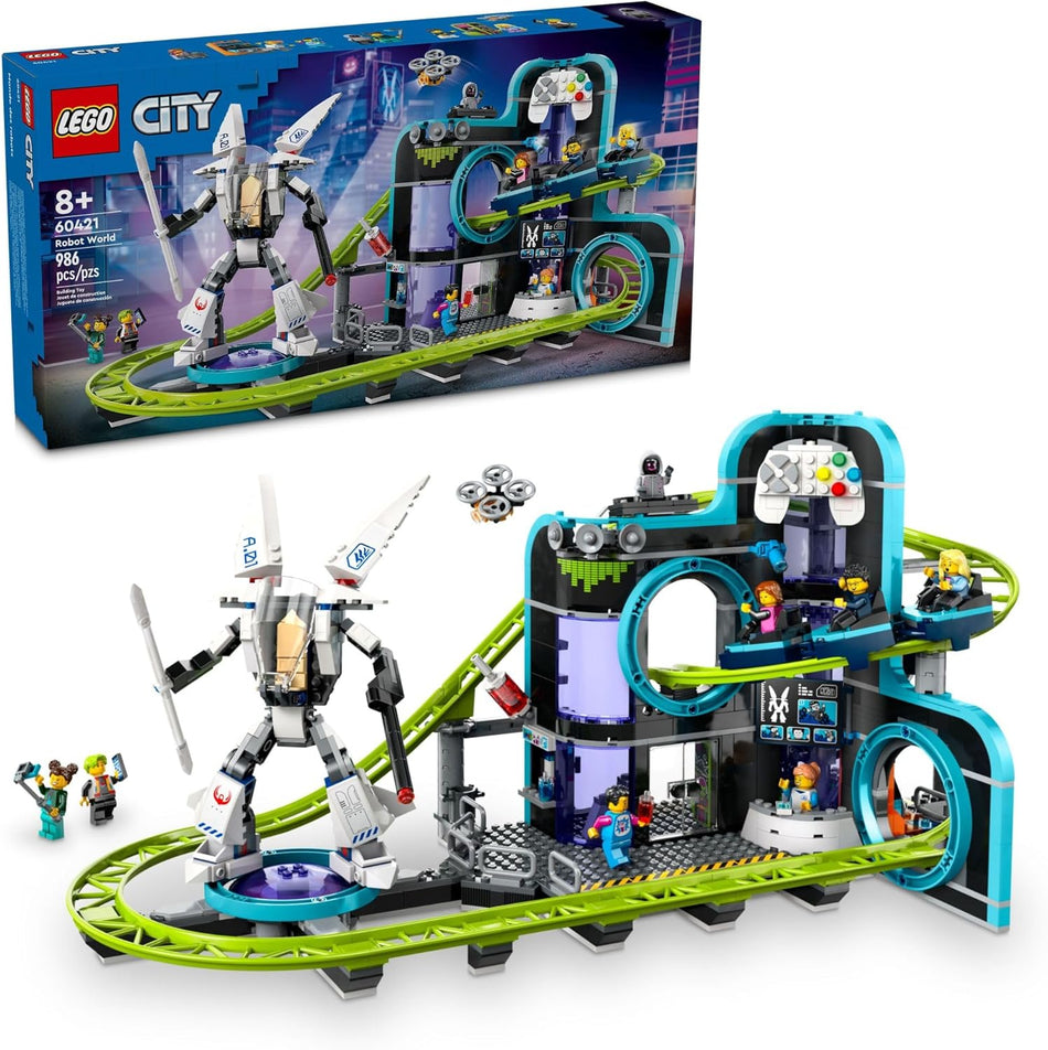 LEGO: City: Robot World Roller-Coaster Park: 60421