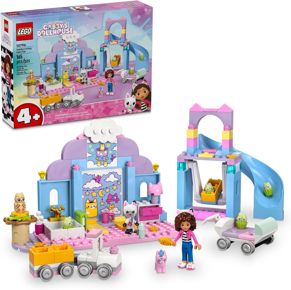 LEGO: Gabby’s Dollhouse: Gabby’s Kitty Care Ear: 10796