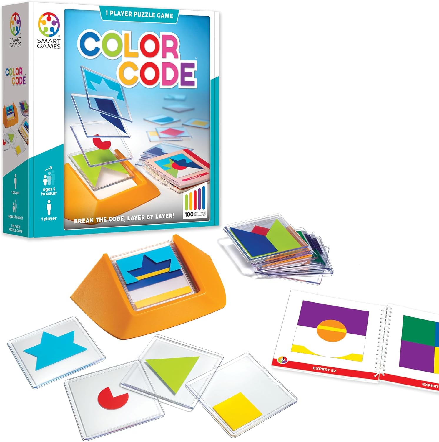 SmartGames: Color Code: 1 Player Puzzle Game β Puzzled Gamer