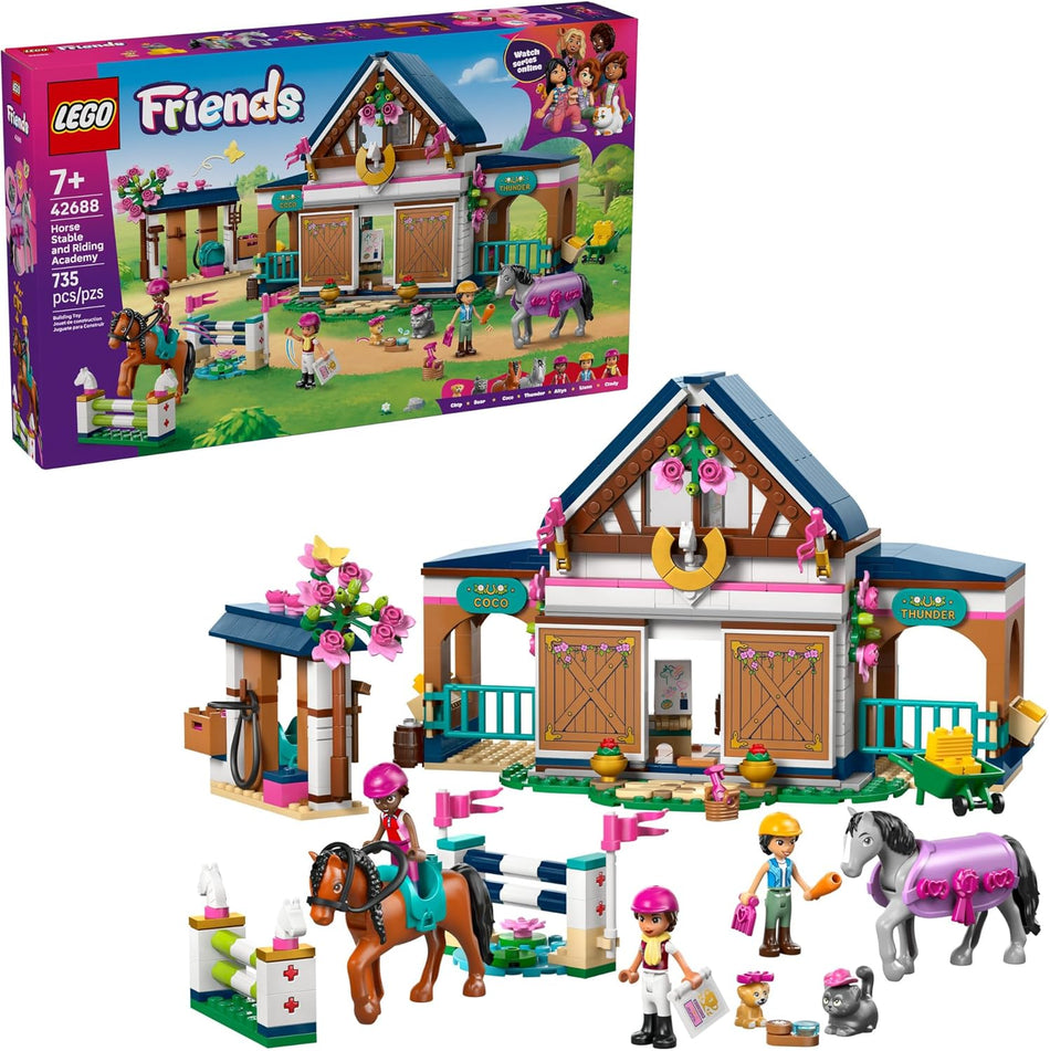 LEGO: Friends: Horse Stable and Riding Academy: 42688
