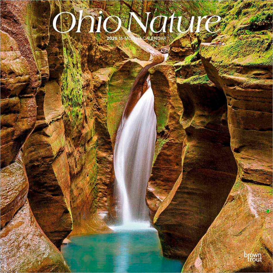 Browntrout: Ohio Nature: 2026 12 x 24 Inch (Hanging) Monthly Square Wall Calendar