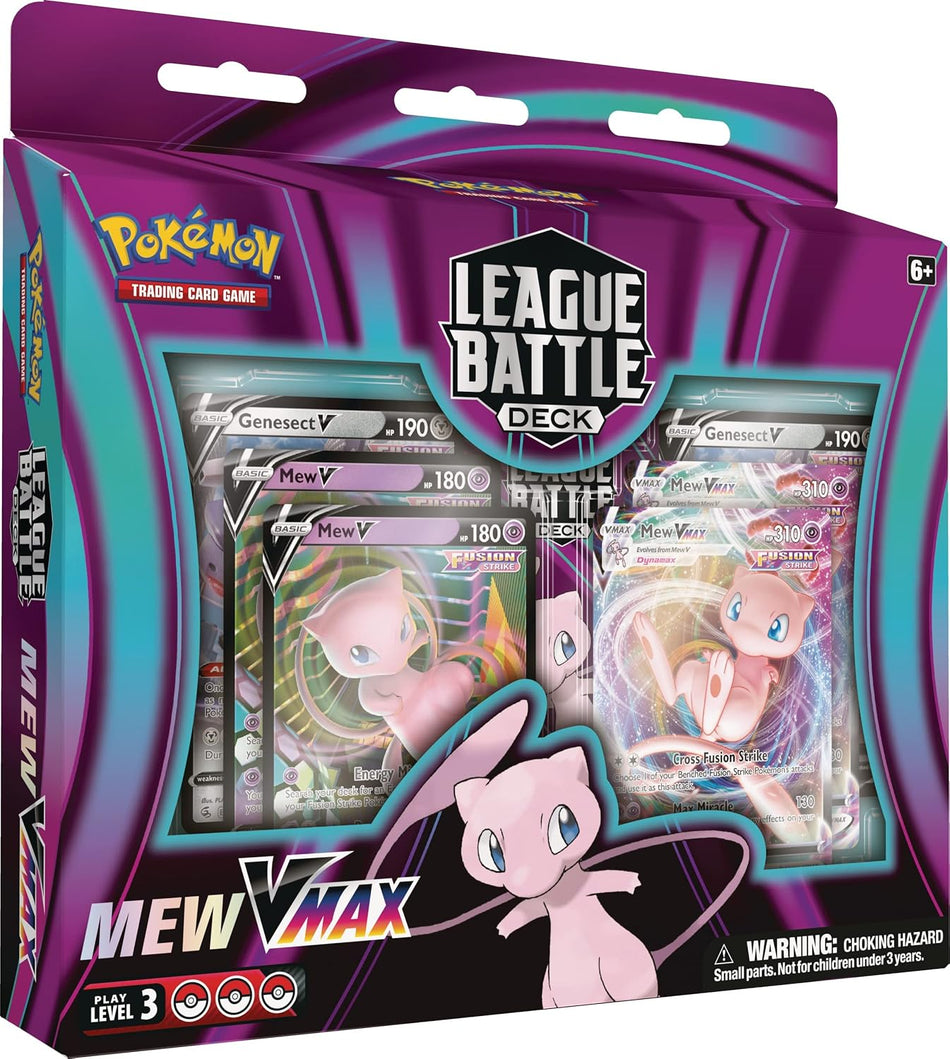 Pokemon TCG: Mew VMAX: League Battle Deck