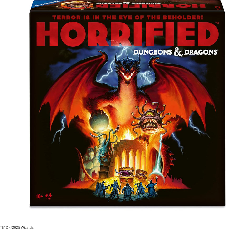 Ravensburger: Horrified: Dungeons & Dragons: Cooperative Board Game