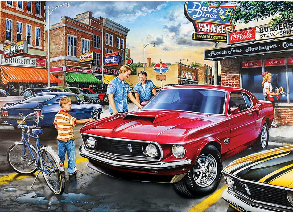 Master Pieces: Childhood Dreams- Dave's Diner: 1000 Piece Puzzle