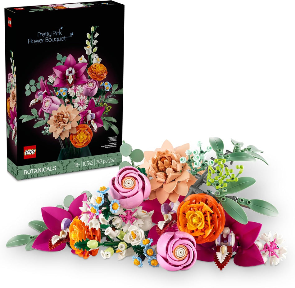 LEGO: Botanicals: Pretty Pink Flower Bouquet: 10342