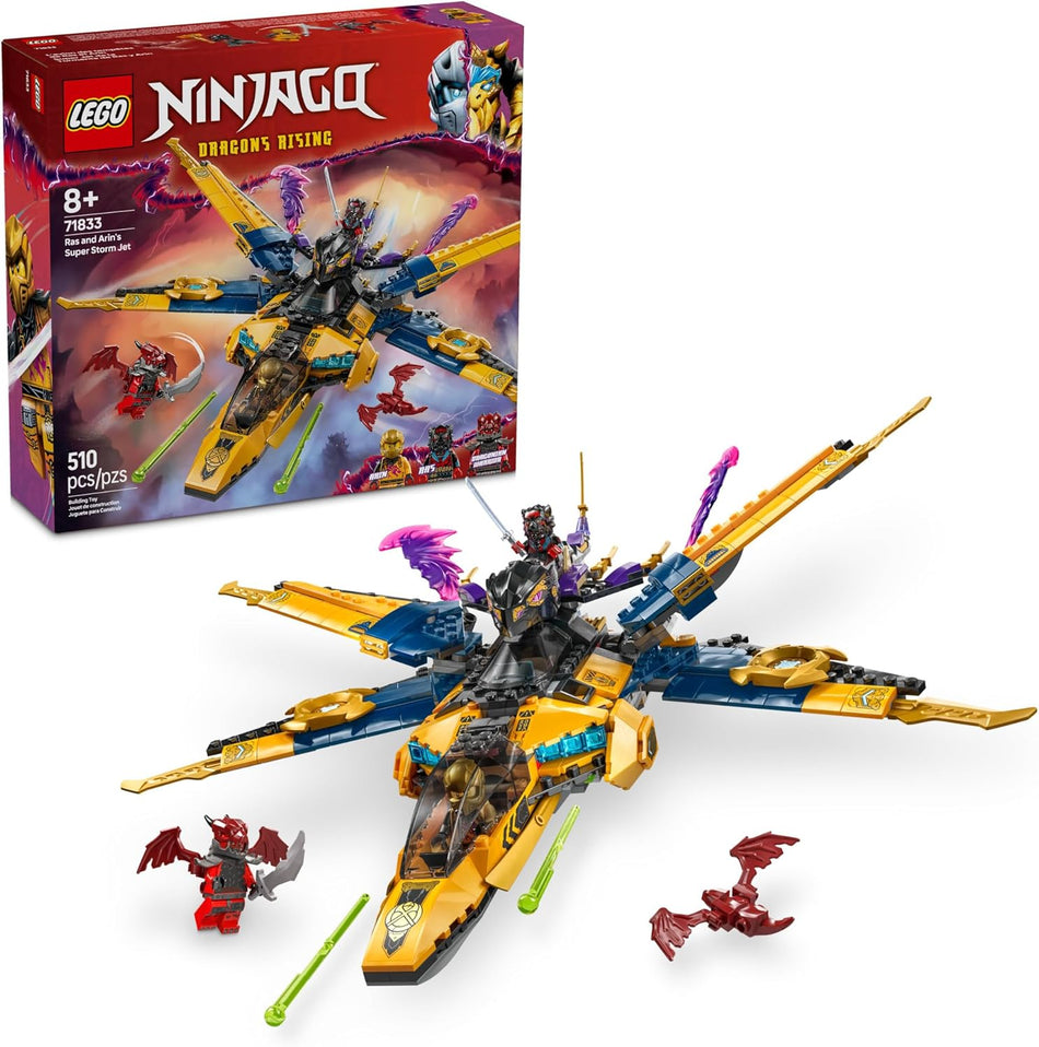 LEGO: NINJAGO: Ras and Arin's Super Storm Jet: 71833