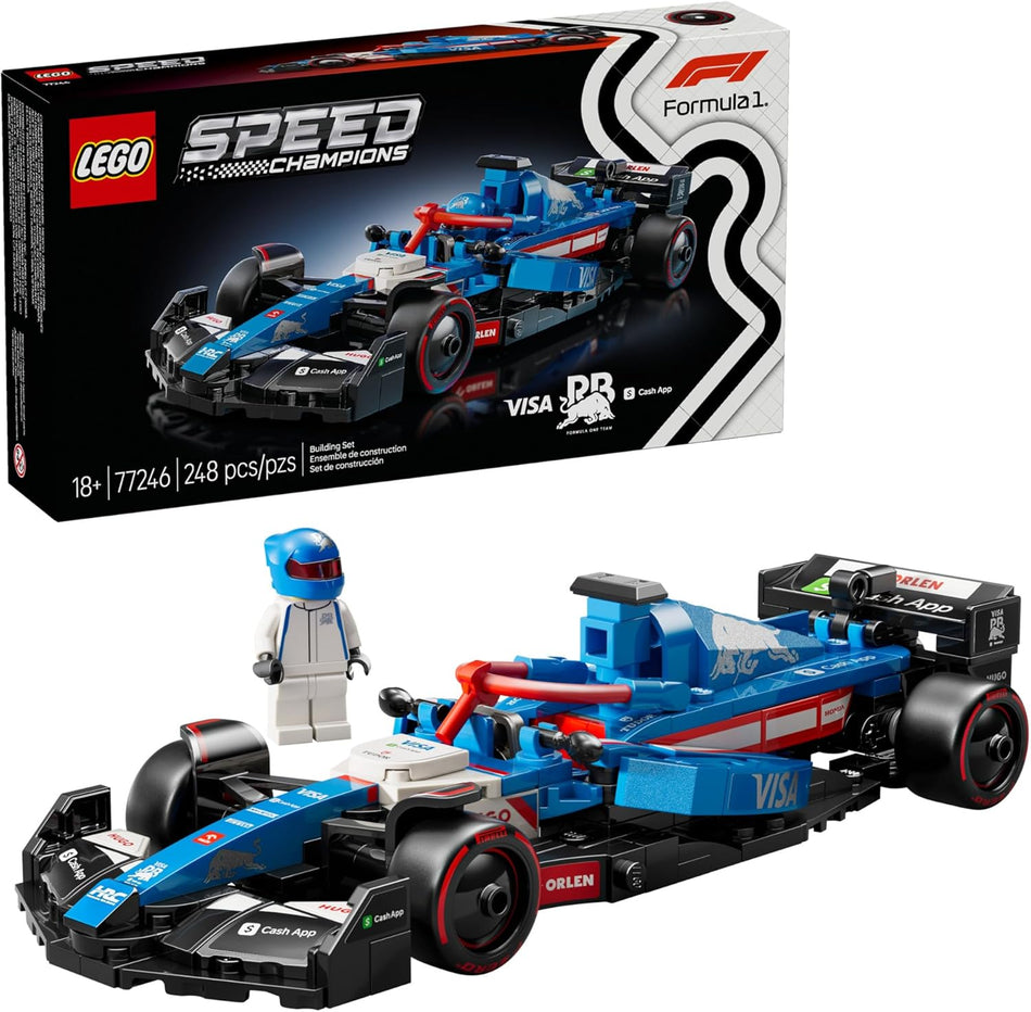 LEGO: Speed Champions: Visa Cash App RB VCARB 01 F1 Race Car: 77246