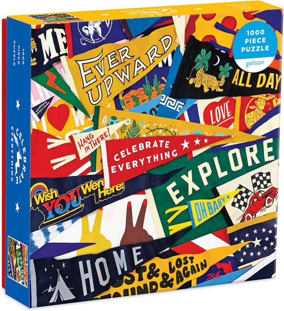 1000 Piece Jigsaw Puzzle - Celebrate Everything | Galison