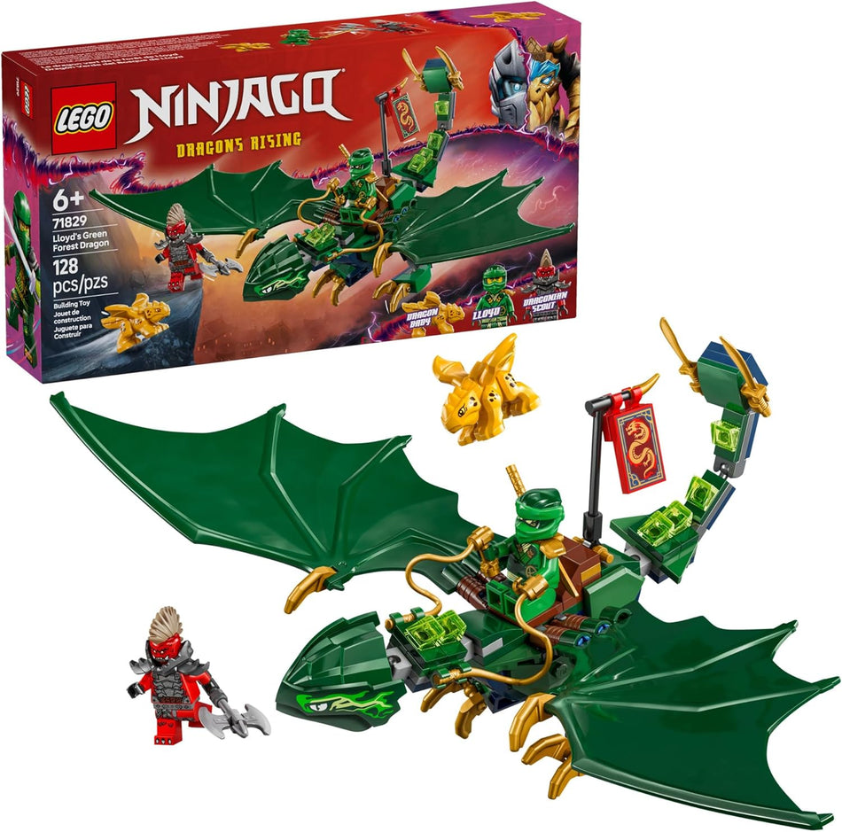 LEGO: NINJAGO: Lloyd's Green Forest Dragon: 71829