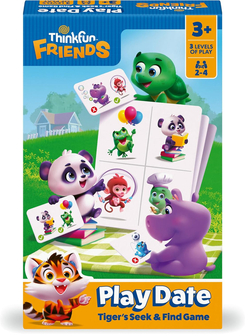 ThinkFun Friends: Play Date: Tiger's Seek & Find Game