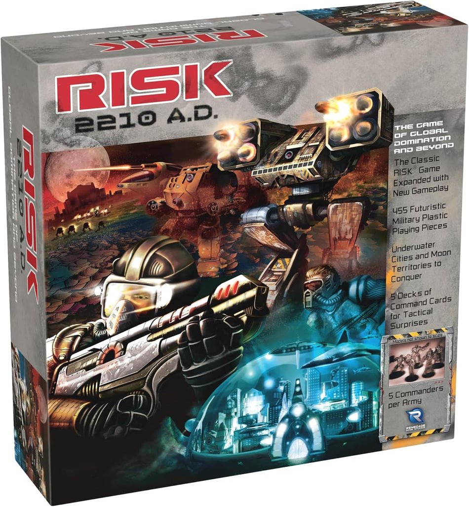 Risk: 2210 A.D. War Strategy Board Game