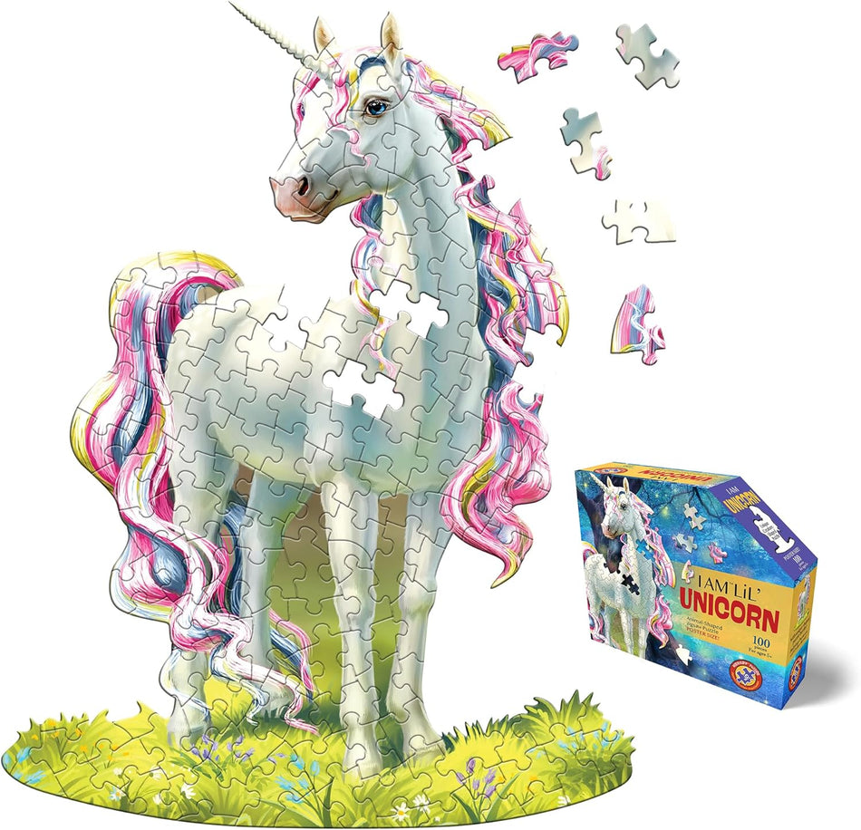 Madd Capp: I Am Lil' Unicorn: 100 Piece Shaped Puzzle