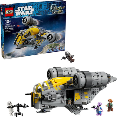 LEGO Star Wars spaceship set 75447 with minifigures.