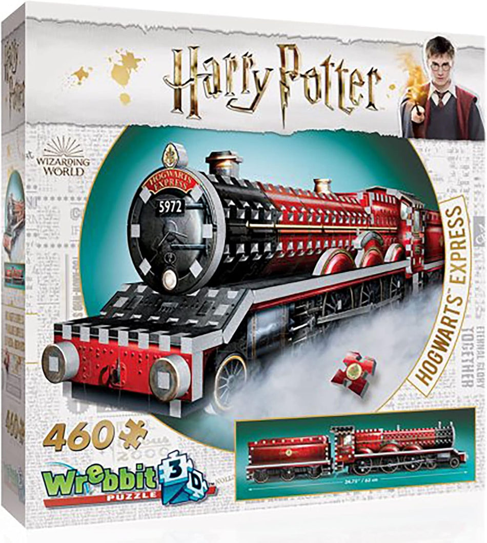 WREBBIT: Harry Potter: Hogwarts Express: 460 Piece 3D Puzzle