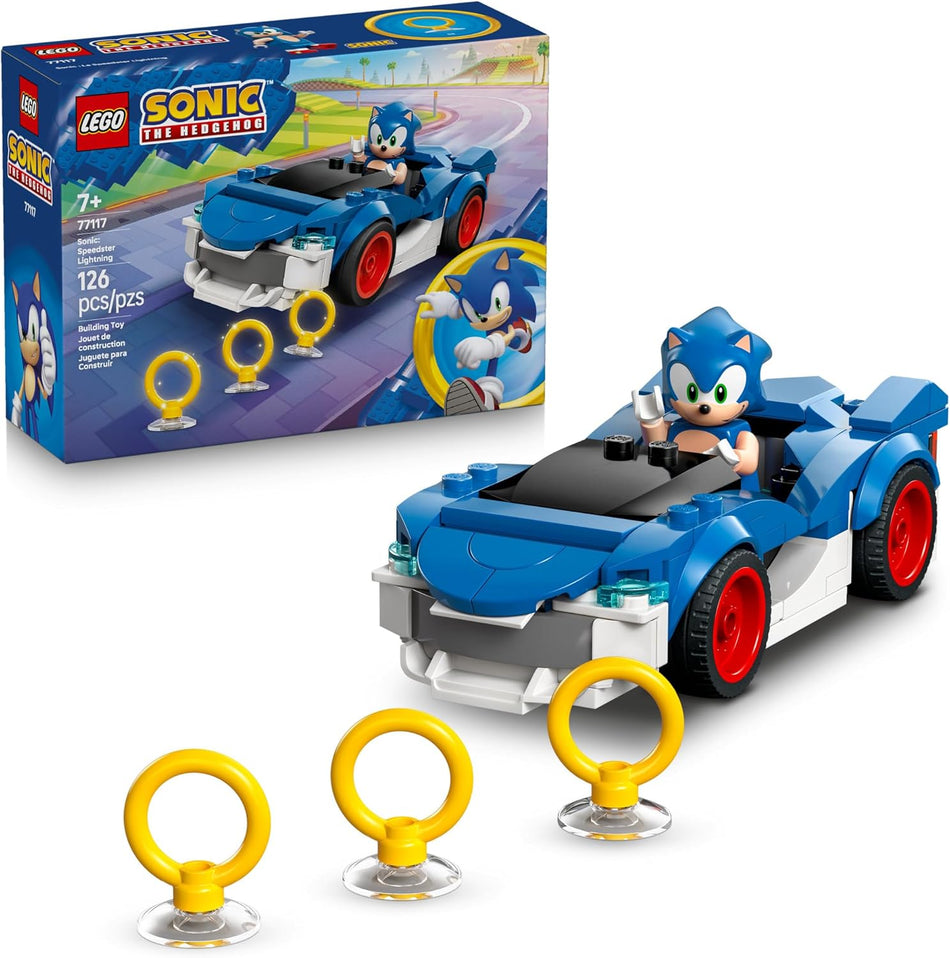 LEGO: Sonic The Hedgehog: Sonic: Speedster Lightning: 77117