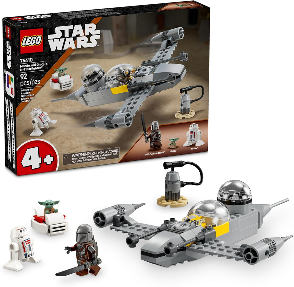 LEGO: Star Wars: Mando and Grogu's N-1 Starfighter: 75410