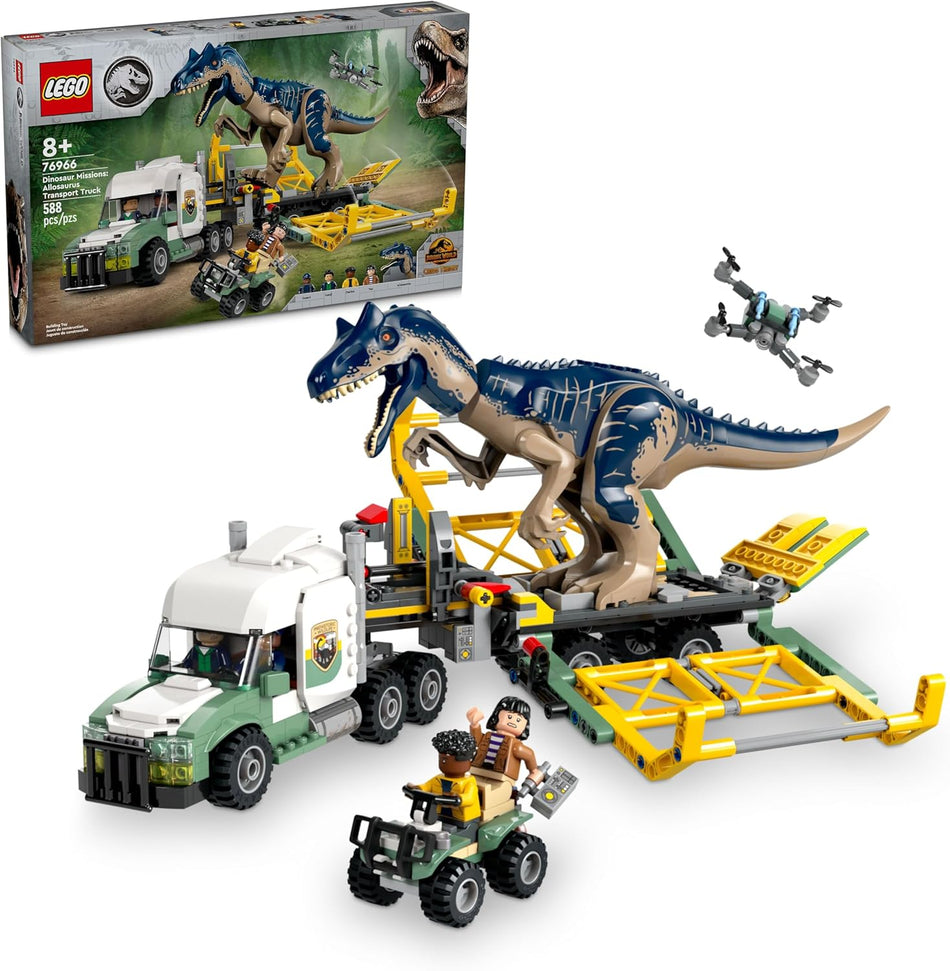 LEGO: Jurassic World: Dinosaur Missions: Allosaurus Transport Truck: 76966