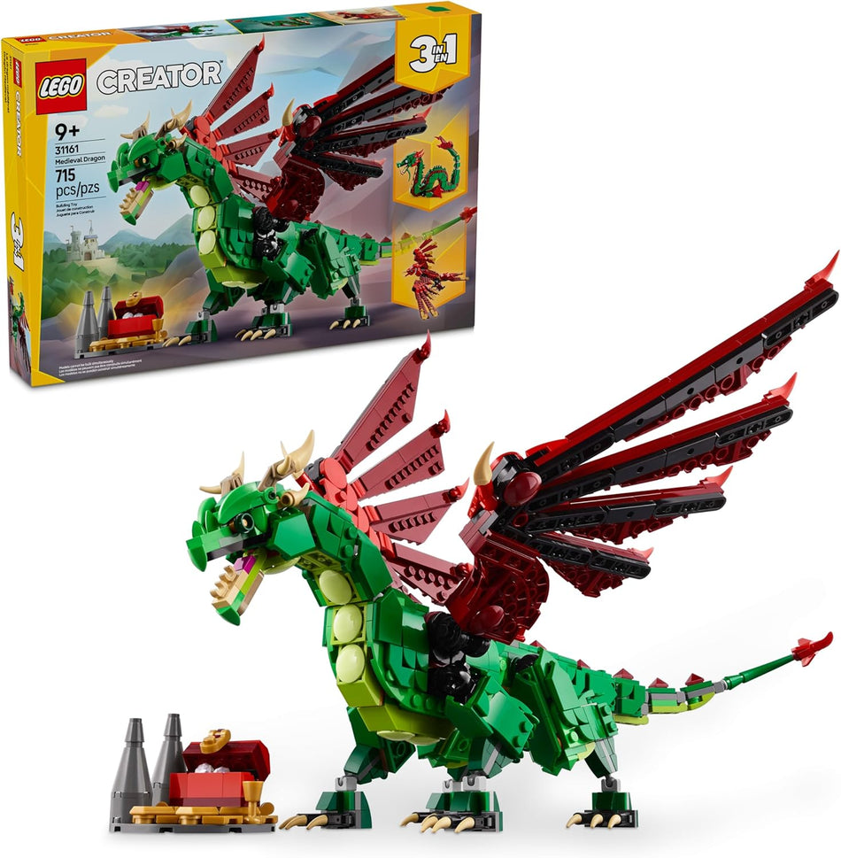 LEGO: Creator 3 in 1: Medieval Dragon: 31161