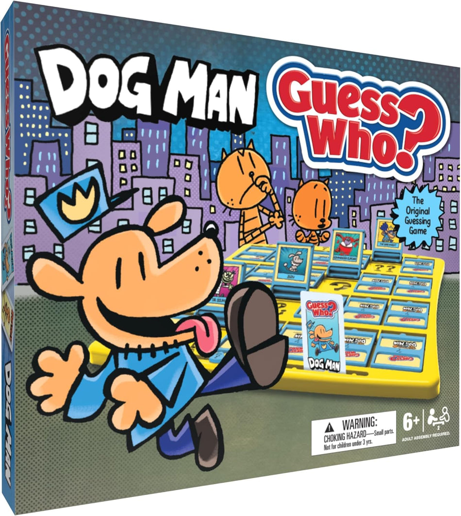 Guess WHO? Dogman Board Game