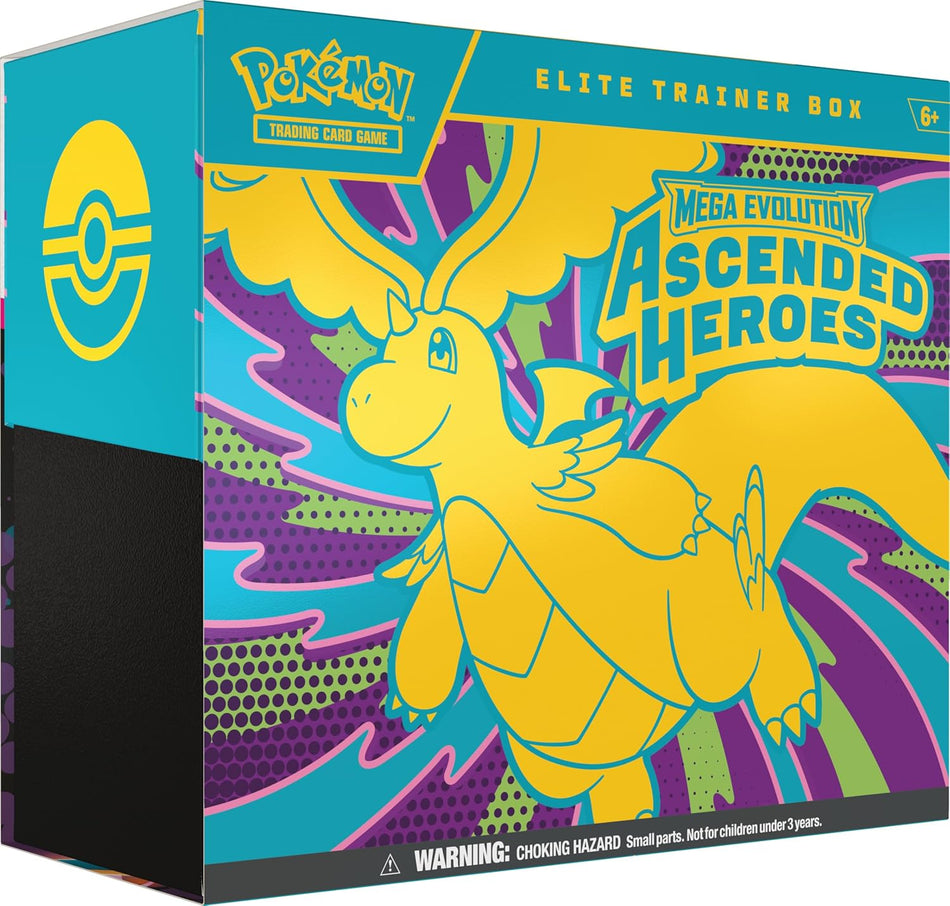 Pokémon TCG: Mega Evolutio Ascended Heroes Elite Trainer Box