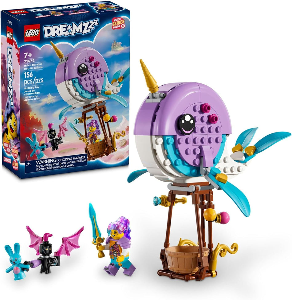 LEGO: DREAMZzz: Izzie's Narwhal Hot-Air Balloon: 71472