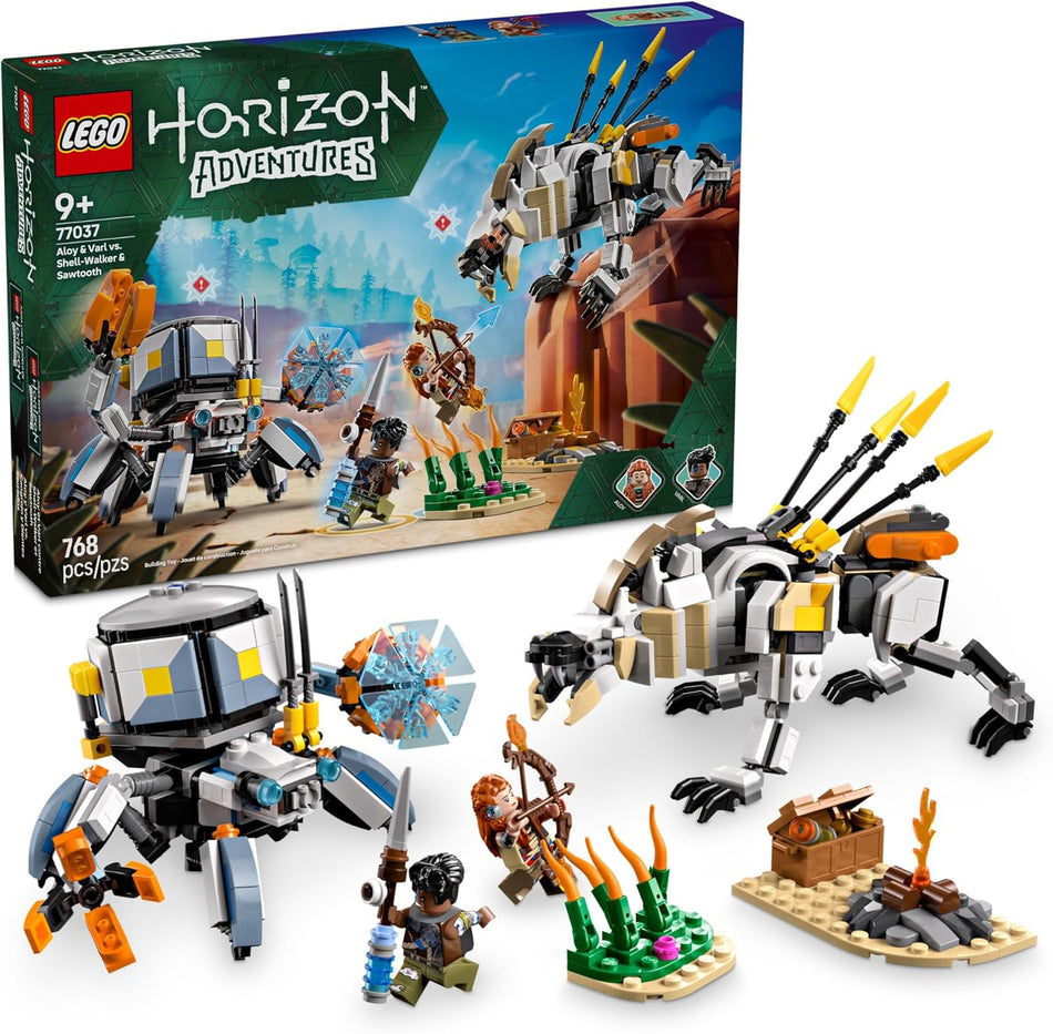 LEGO: Horizon Adventures: Aloy & Varl vs. Shell-Walker & Sawtooth: 77037